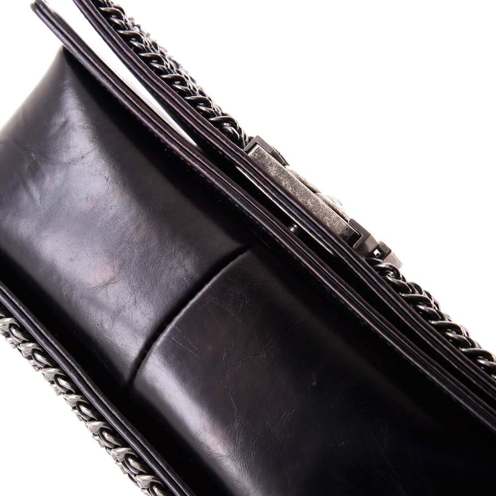 Chanel Chained Boy Flap Bag Quilted #240082C33B - Picture 8 of 9